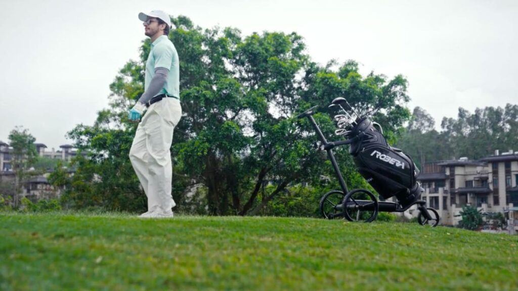 1 effortless golf with ai smart caddie that follows you