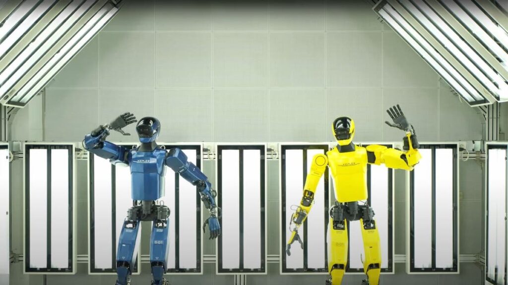 1 humanoid robots handle quality checks and assembly at auto plant