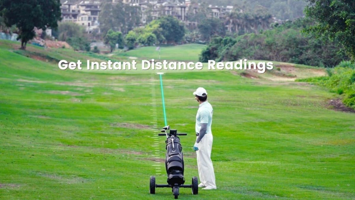 Effortless golf with AI smart caddie that follows you 6 AI caddie 5