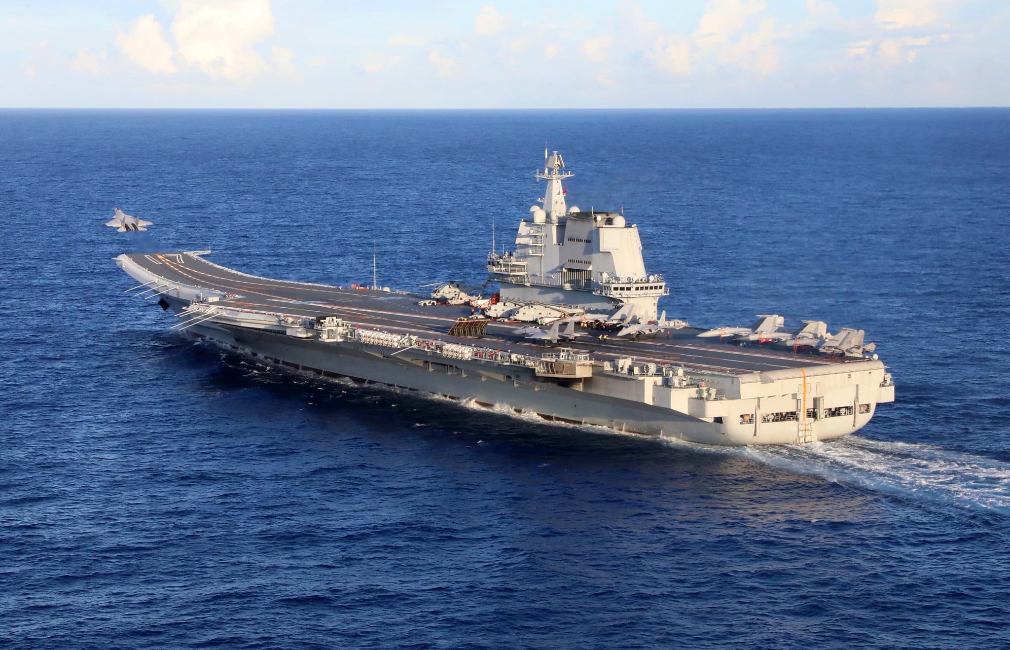 Unique Chinese aircraft carrier deployment in Western Pacific 3 PLAN carrier in Pacific