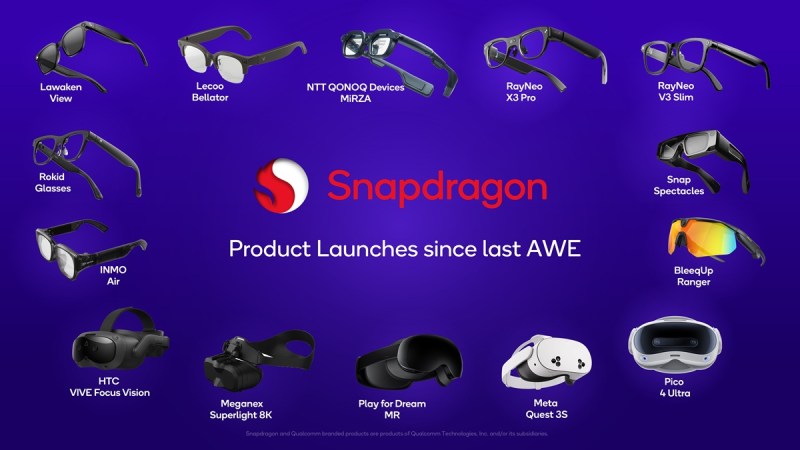 Qualcomm shares its vision for the future of smart glasses with on-glass Gen AI 3 Snapdragon XR Launches