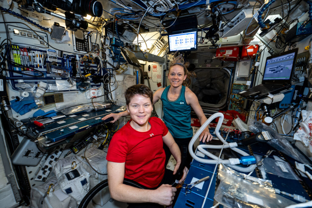 mcclain and ayers on iss june downlinks