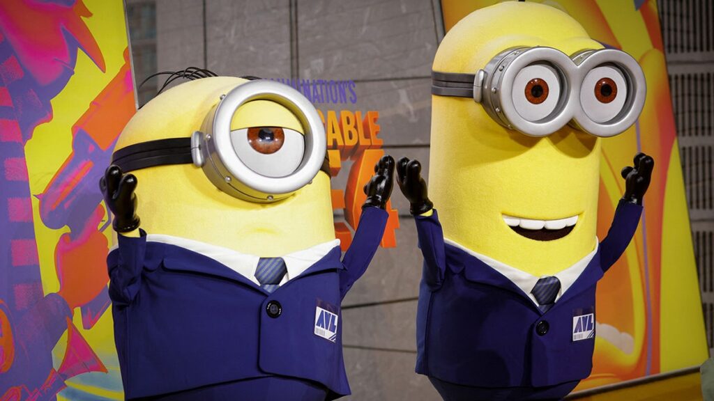 minions characters world premiere