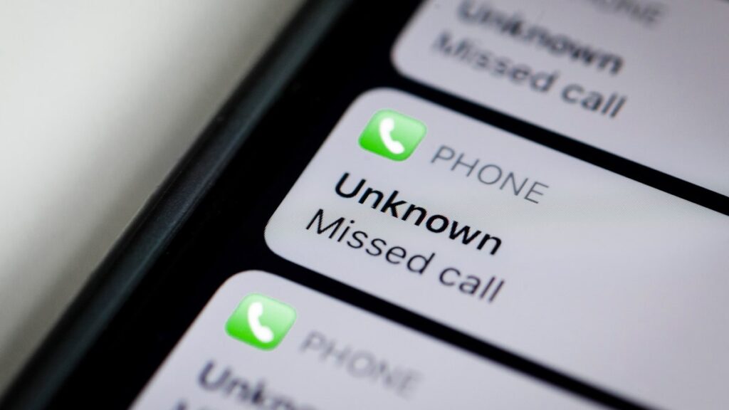 unknown caller phone