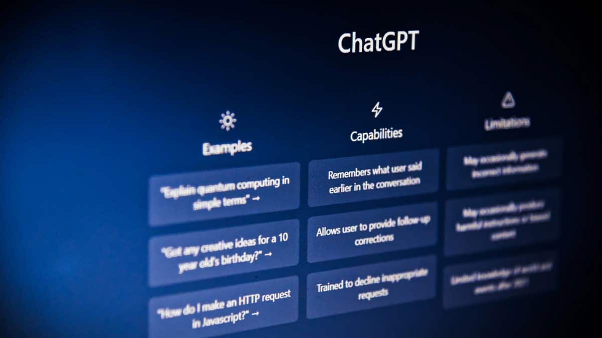 How AI chatbots are helping hackers target your banking accounts 4 Image of ChatGPT on a desktop computer screen.