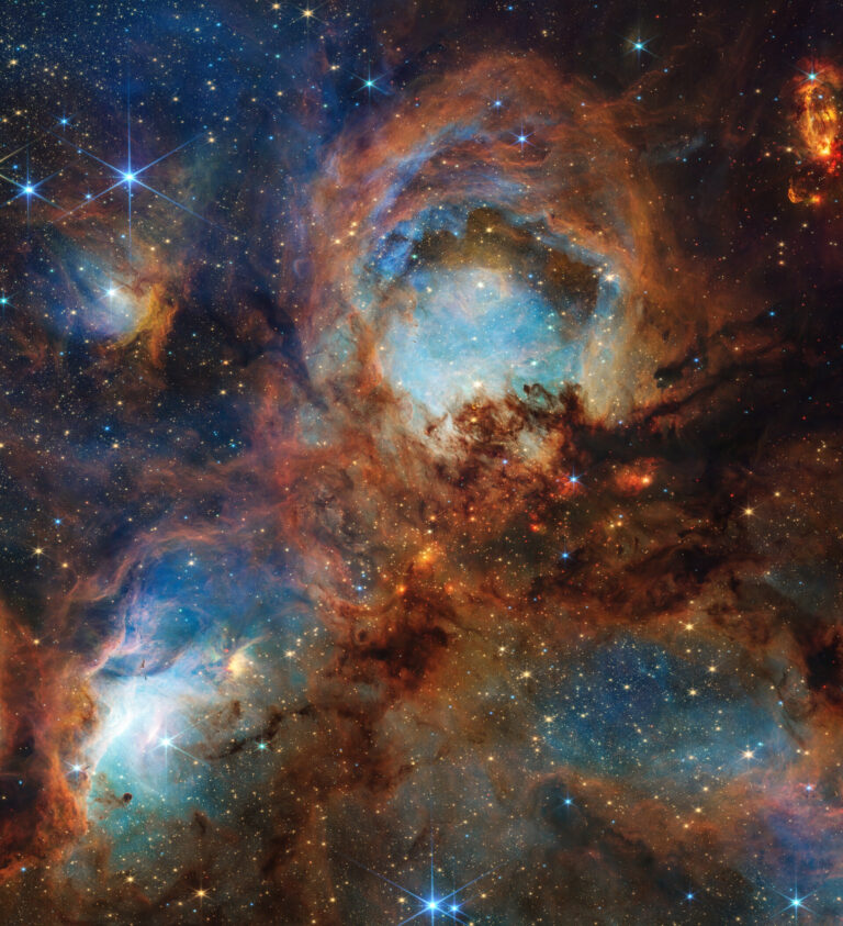 Home 7 Cat s Paw Nebula NIRCam pillars