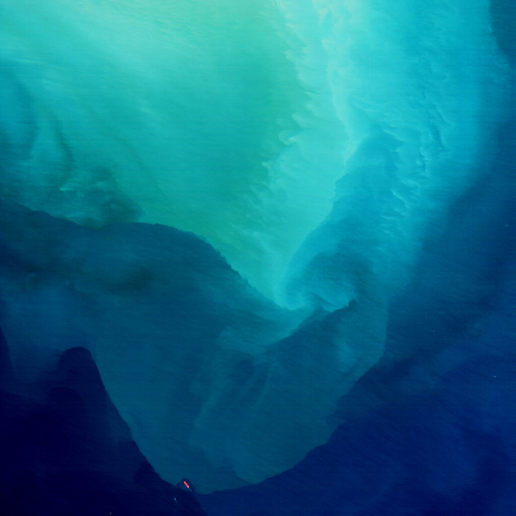 Earth from Space Kuwaiti waters pillars