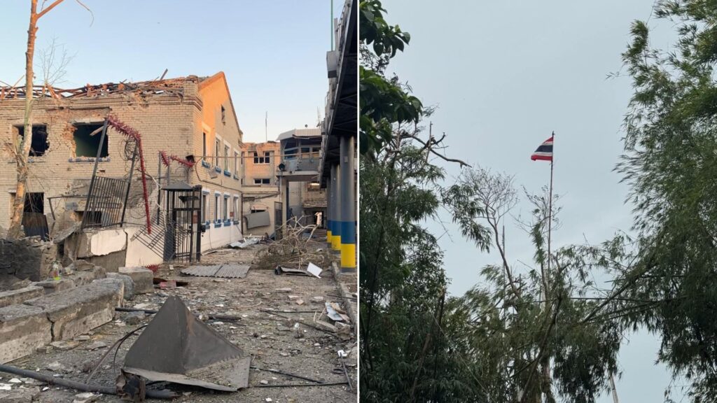 Russian strikes in Ukraine Thai Cambodia border clash