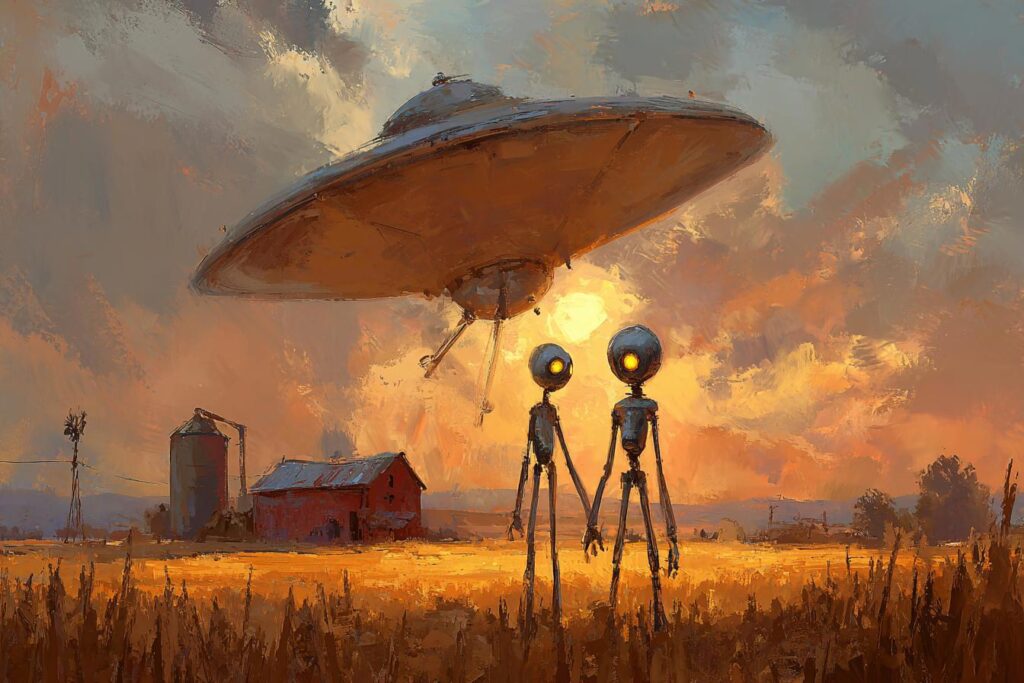 aliens farm