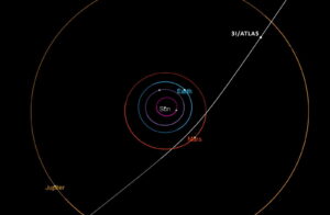 Home 20 interstellar comet trajectory