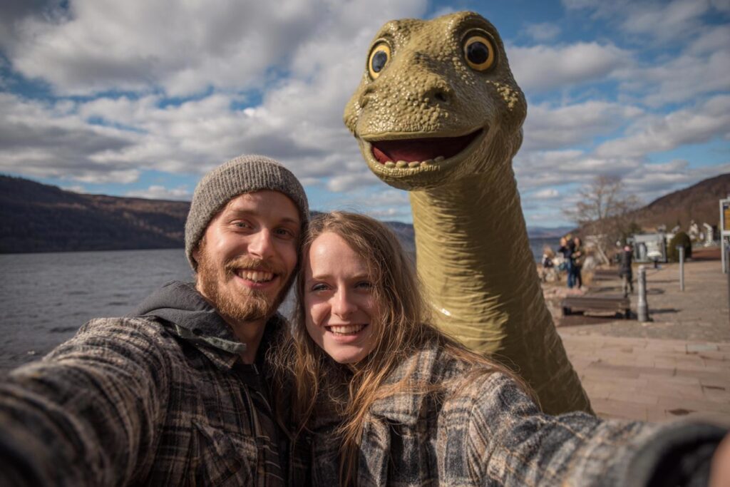smiling Nessie