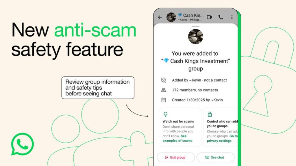 1 whatsapp bans 6.8m scam accounts launches safety tool