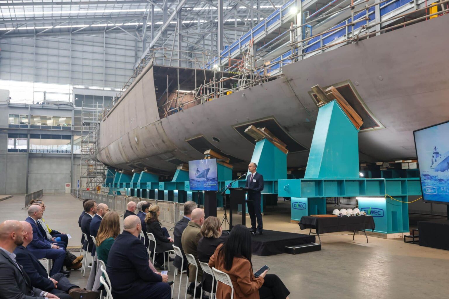 Home 2 Australia lays keel of 6th and final Arafura class OPV
