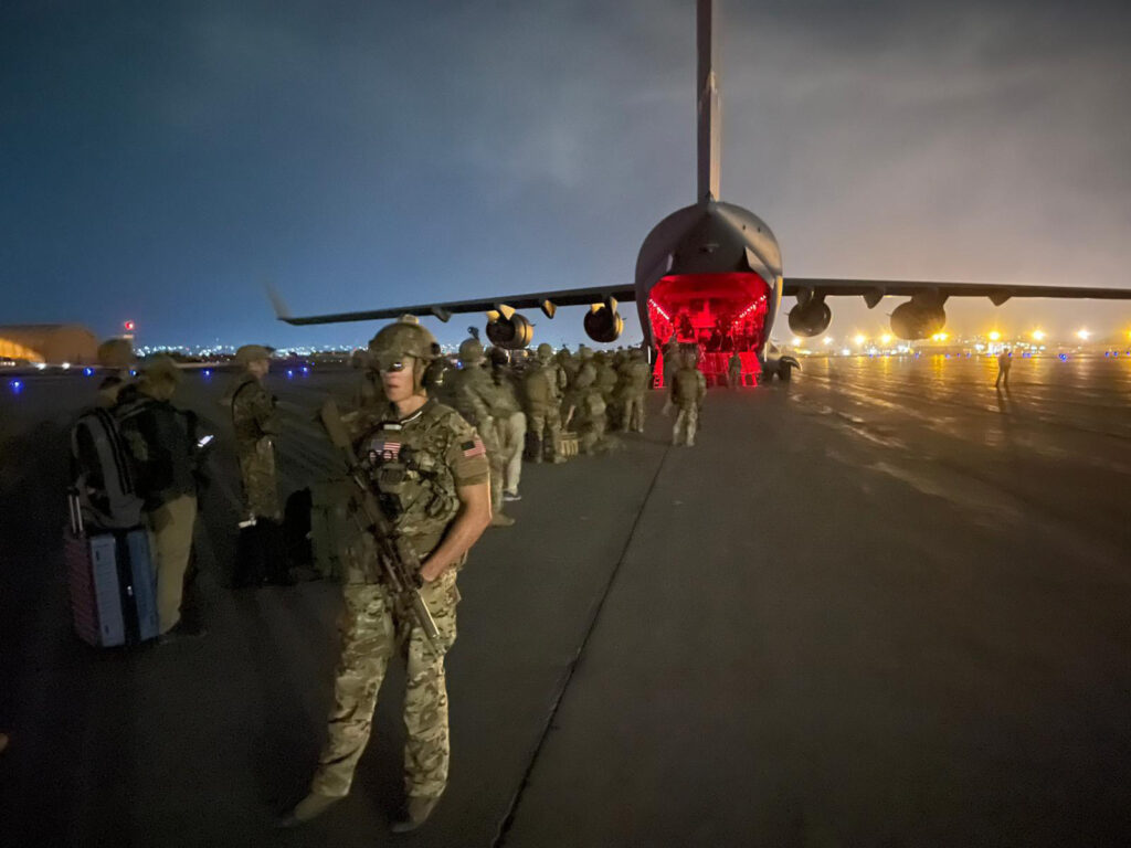 Paratrooper Departure