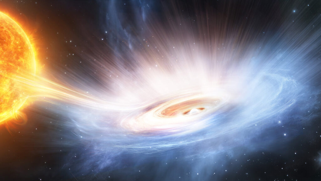 Cosmic winds of change pillars