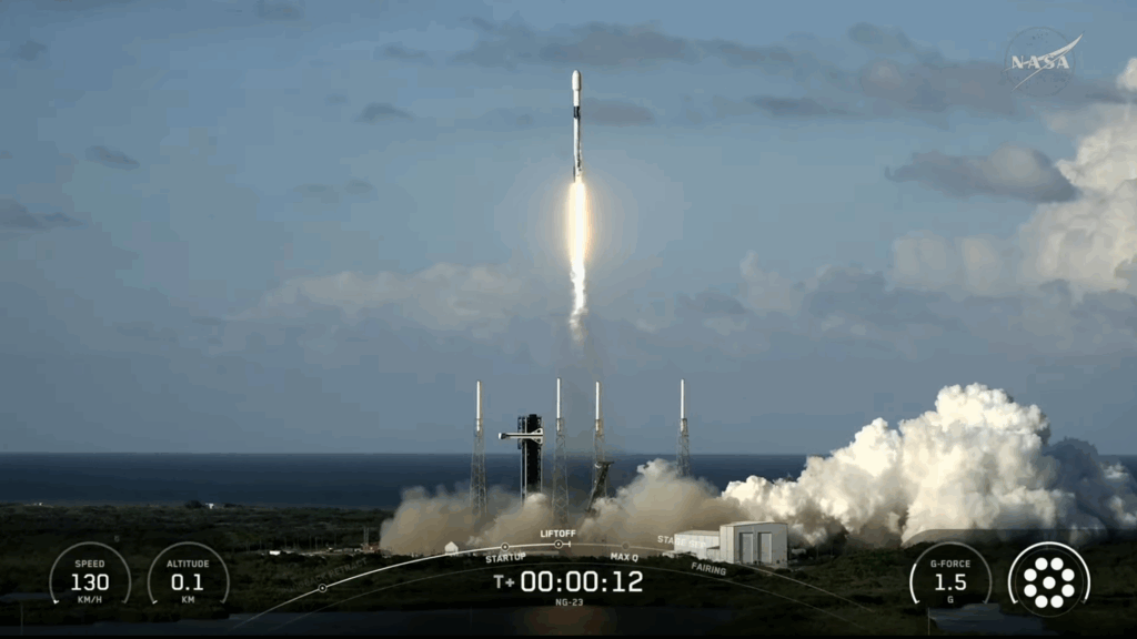 northrop grumman crs 23 launch