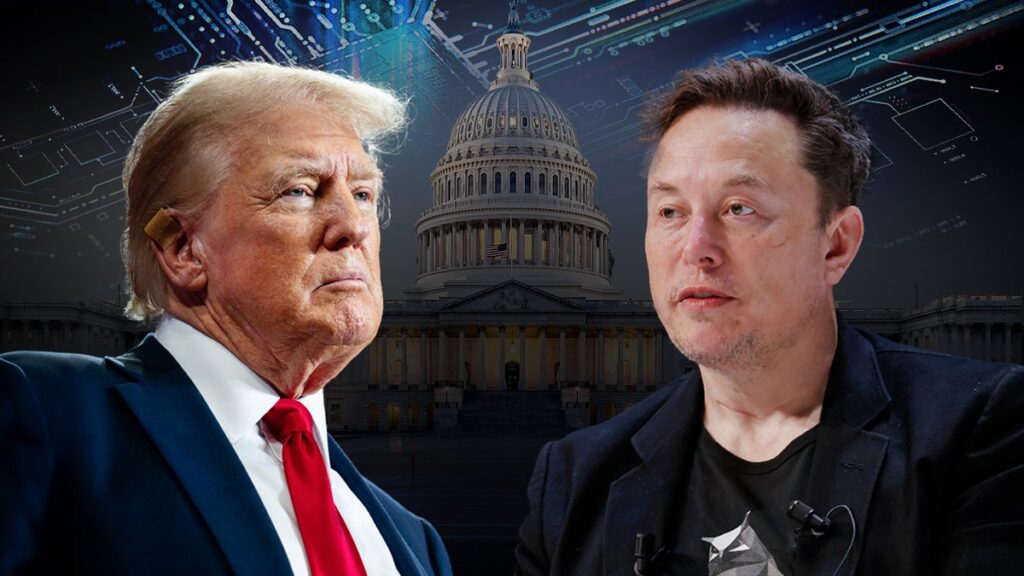 trump musk ai