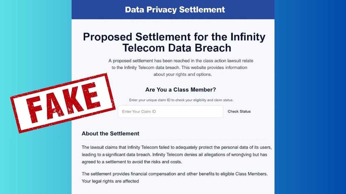 2 dont fall for fake settlement sites that steal your data 2