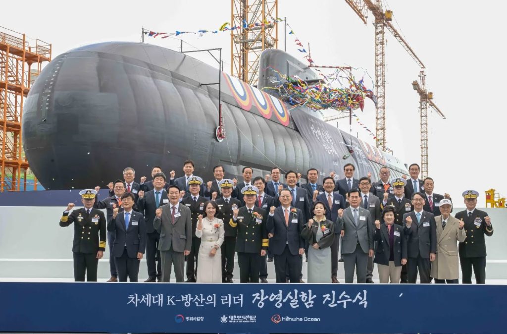 Hanwha Ocean Launches First KSS-III Batch-II Submarine 2 ROKS Jang Yeong sil 3 1024x674 1