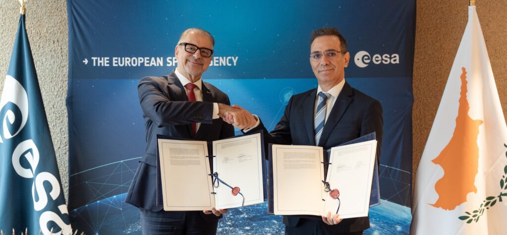 Cyprus joins European Space Agency as an Associate Member 2 Republic of Cyprus signs Associate Agreement with ESA pillars
