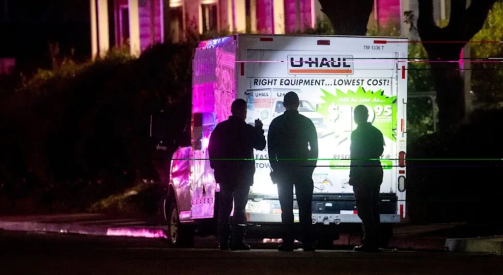 Shots Fired as Truck Refuses to Stop Approaching Gate at California Coast Guard Facility 3 Uhaul