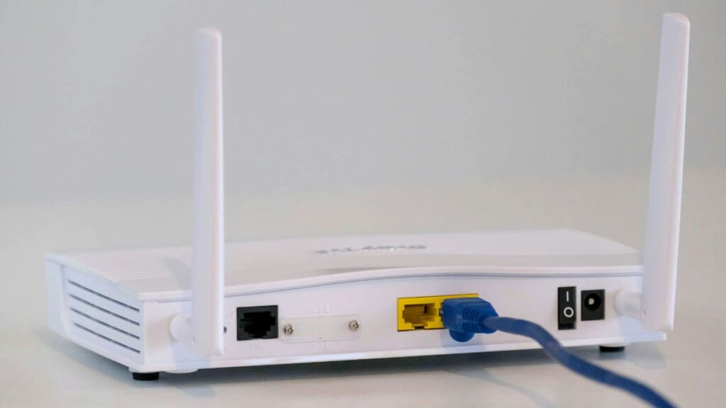 ethernet wired router connection