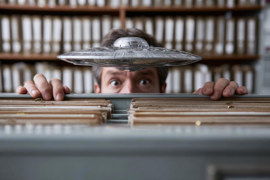 saucer hiding
