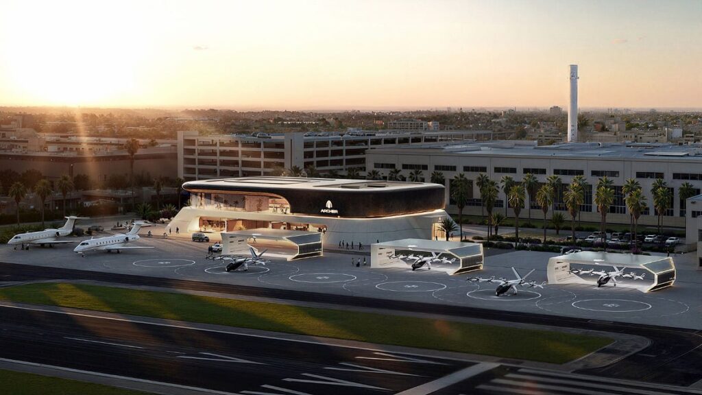 1 la airport becomes new air taxi and ai test hub