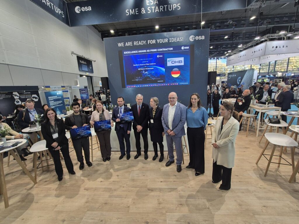 ESA presented Excellence and Innovation awards to its suppliers pillars