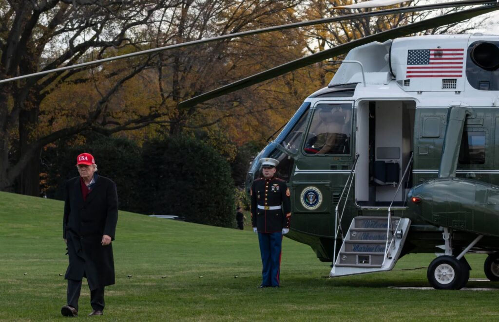 Evening Brief: Israel Takes out Hezbollah Leader in Lebanon, Trump Calls Ukraine Ungrateful Again, Royal Navy Intercepts Russian Ships in English Channel 2 Trump and Marine one