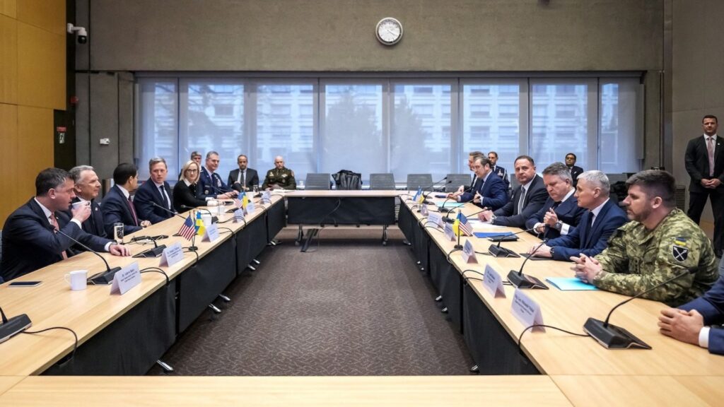 Morning Brief: Top US General Visits Puerto Rico, US and Ukraine Report Progress in Peace Talks, Israel Kills Hezbollah Chief of Staff 2 US Ukraine meeting in Geneva