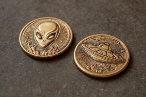 Home 18 alien coin