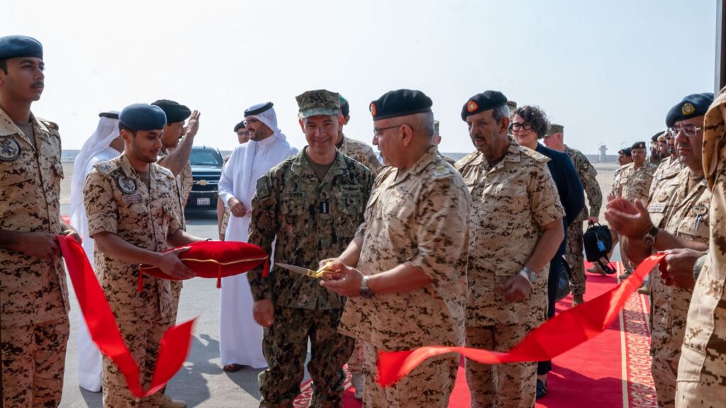 Evening Brief: Hegseth Defends Caribbean Strike, New US-Bahrain Air Defense Center, Taliban Stage Public Execution Before Thousands 2 US Bahrain Combined Command Post Opening Ceremony